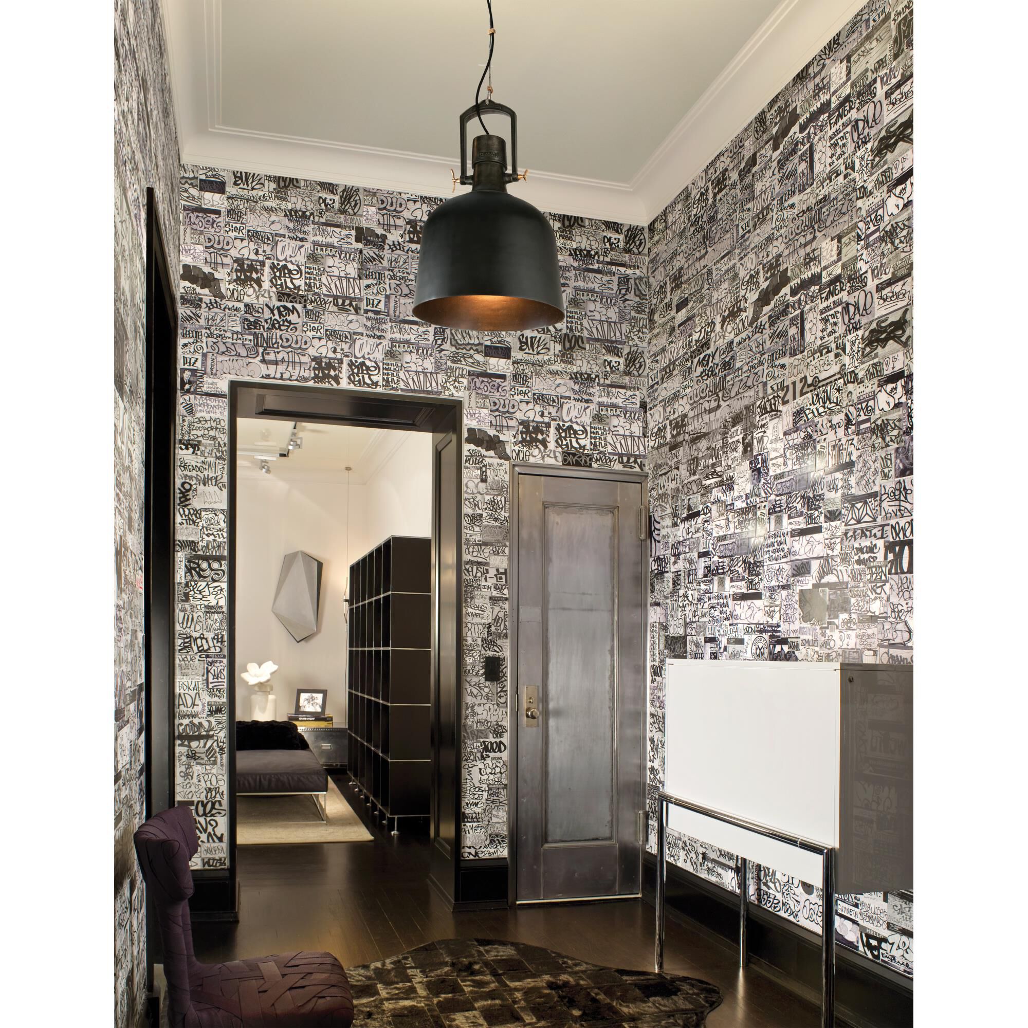 Shown in Old Silver With Aged Brass Accents finish